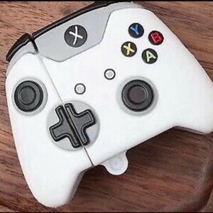 White and Black Wireless Gaming Controller